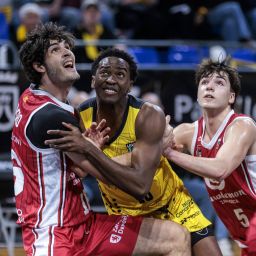 Imagen del partido (EMILIO COBOS / CB CANARIAS)