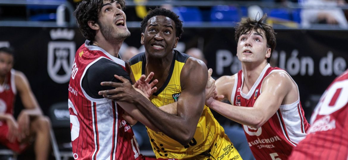 Imagen del partido (EMILIO COBOS / CB CANARIAS)