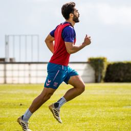 José León en la Ciudad Deportiva (CD Tenerife)