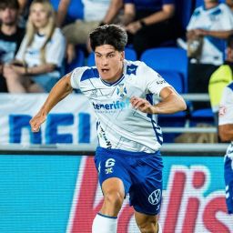 Juanjo Sánchez durante un partido (CD TENERIFE)