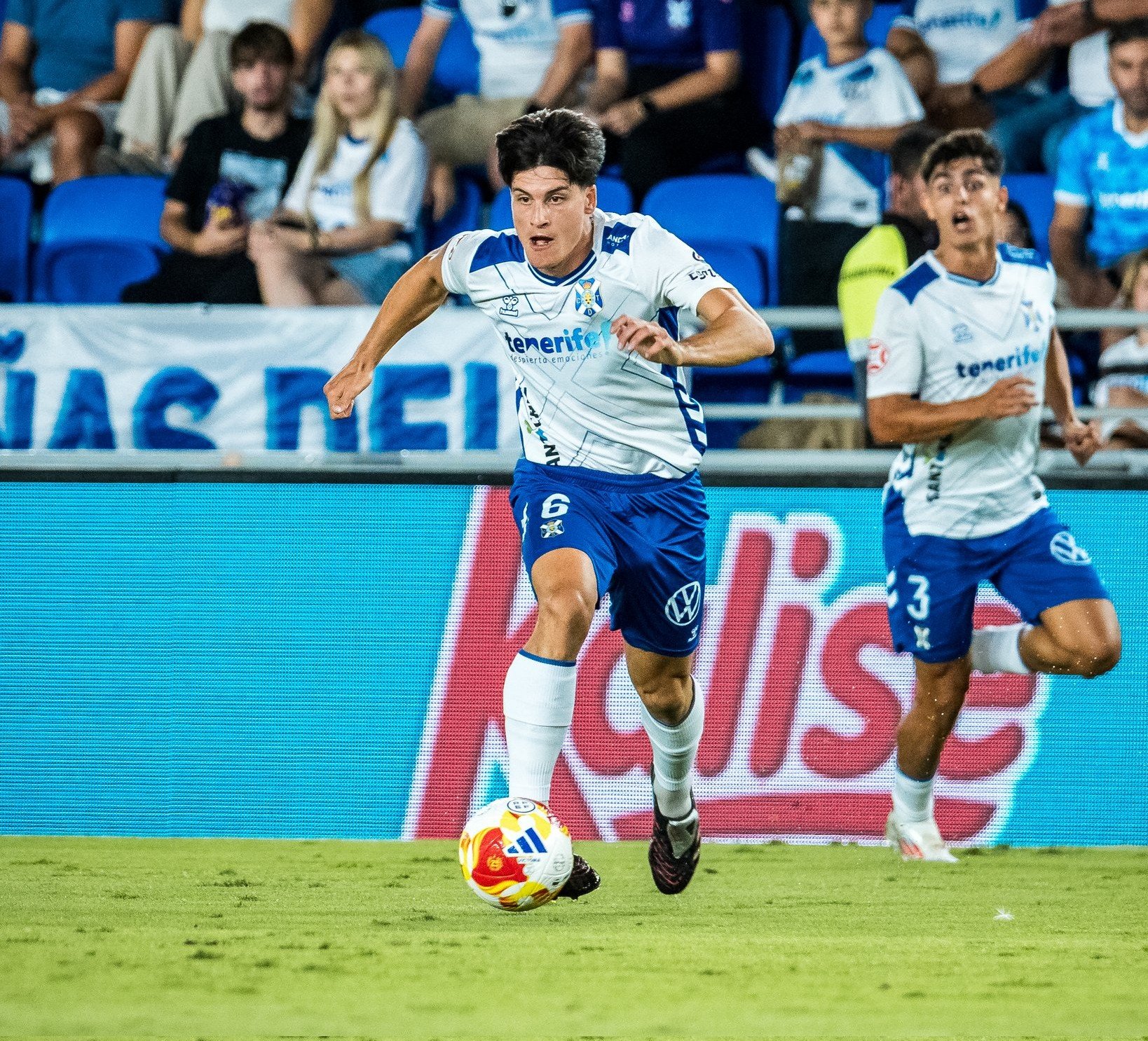 Juanjo Sánchez durante un partido (CD TENERIFE)