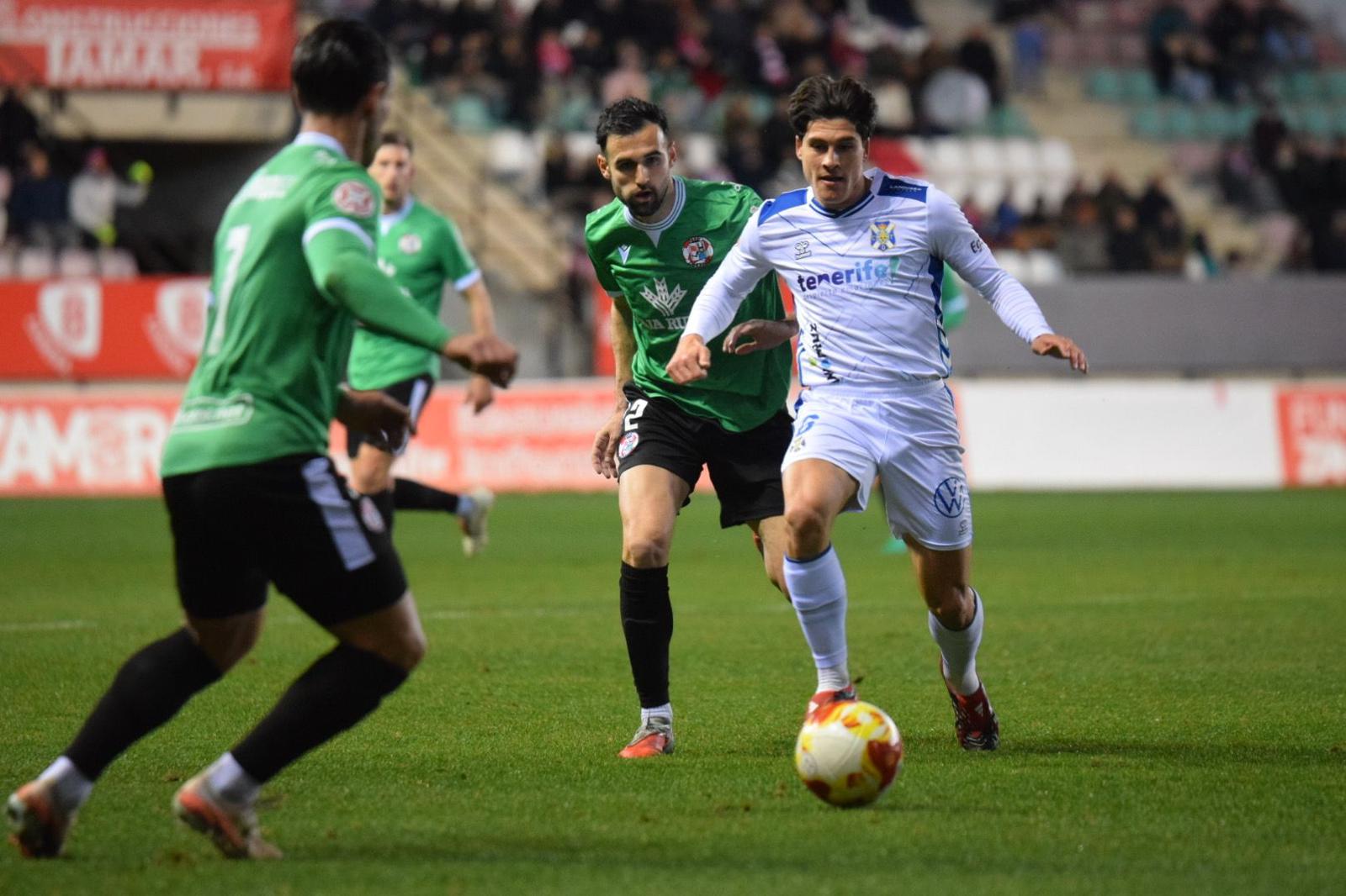 Juanjo Sánchez en el Zamora- Tenerife (CD TENERIFE)