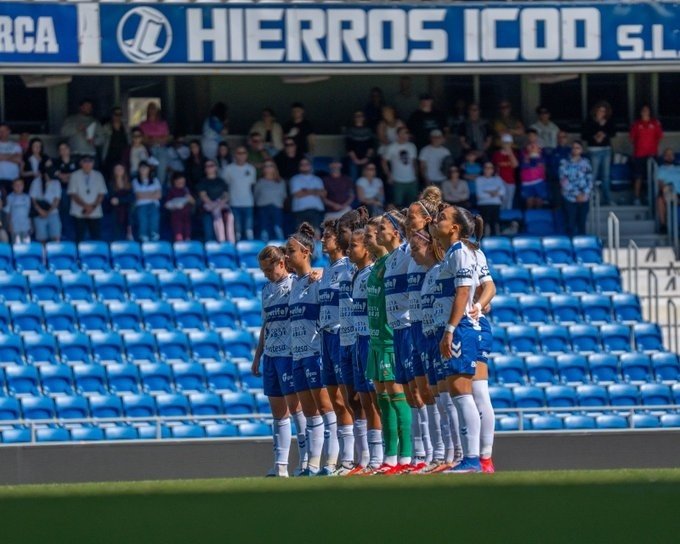 Jugadoras del Tenerife femenino (CD TENERIFE FEMENINO)