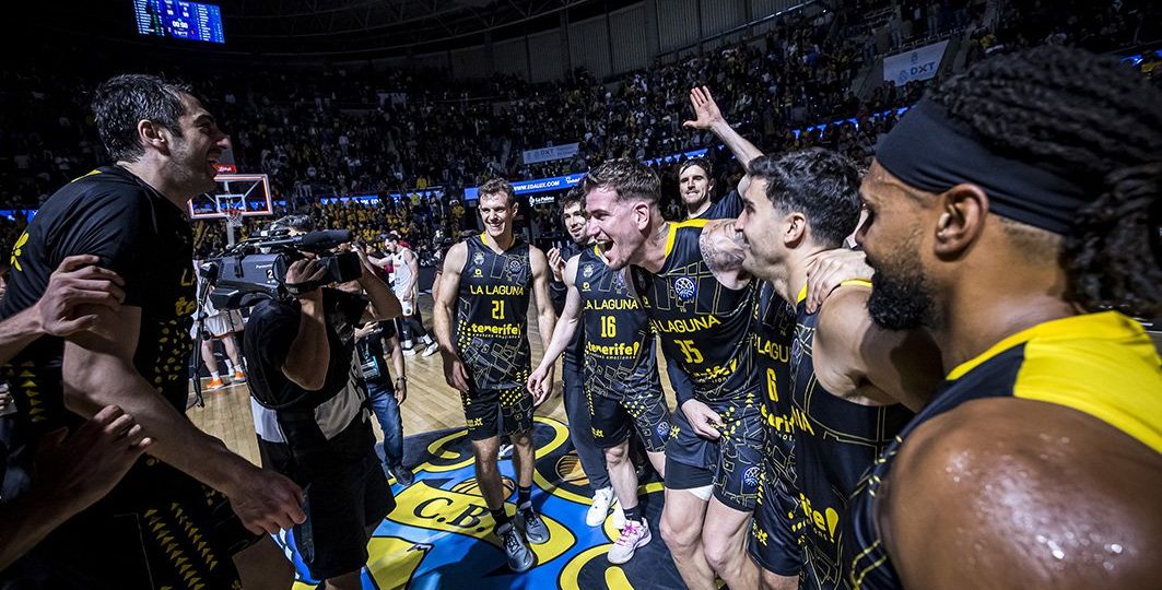 La Laguna Tenerife jugará la Final Four de la BCL en Badalona del 7 al 9 de mayo (CB CANARIAS)