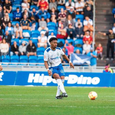 Landázuri en el partido contra Racing de Ferrol (CD TENERIFE)