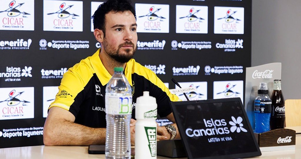 Lluís Costa en rueda de prensa (CEDIDA).