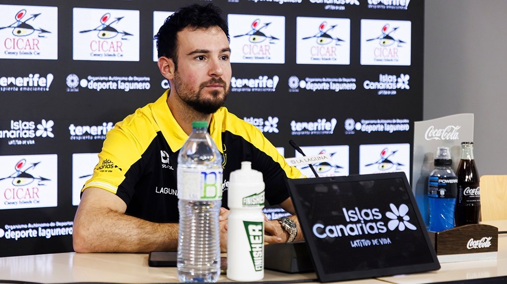 Lluís Costa en rueda de prensa (CEDIDA).