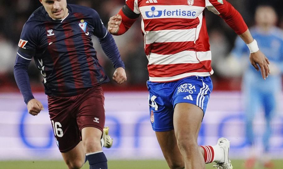 Loïc Williams frente al Eibar (LaLiga)
