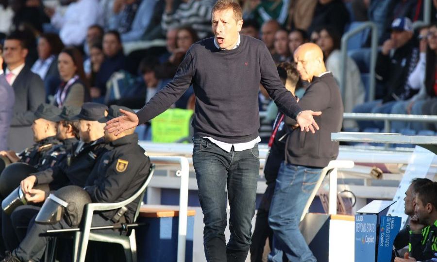 Luis Miguel Ramis en su regreso al Heliodoro (La Liga)|Luis Miguel Ramis (BURGOS CF)