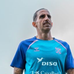 |Marc Mateu durante un entrenamiento (CD Tenerife)
