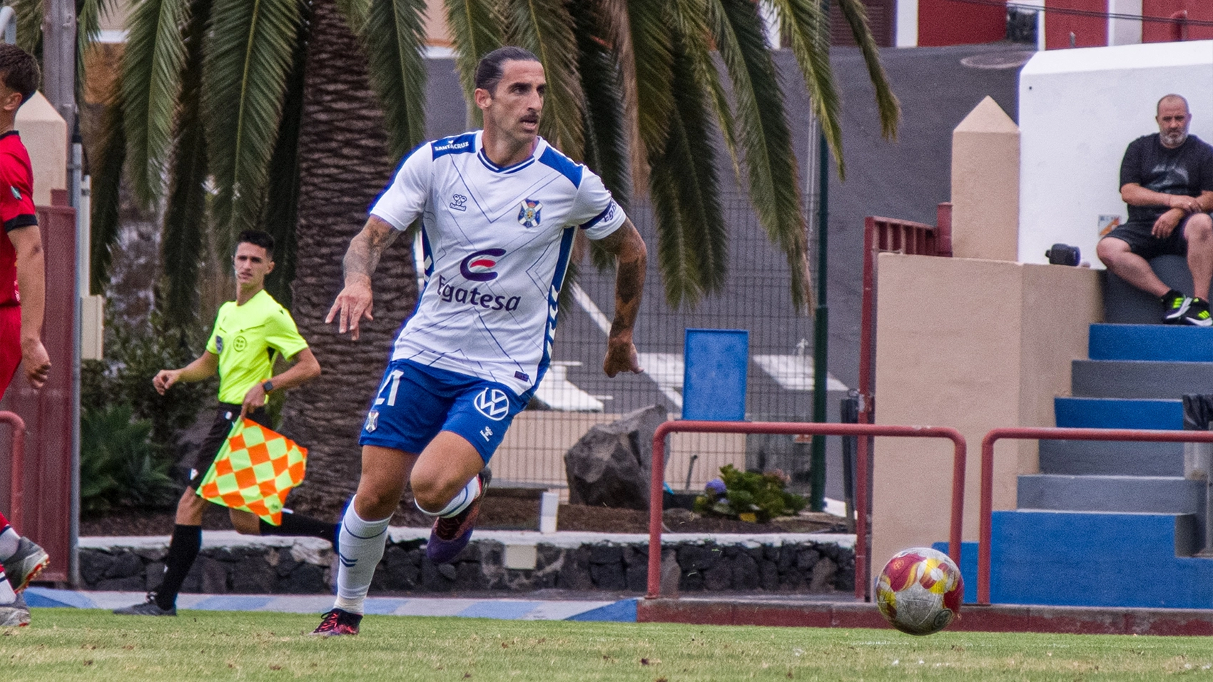 Marc Mateu en La Palma (CD Tenerife)
