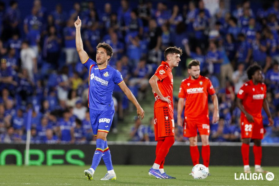 Milla, tras marcar a Osasuna (LALIGA).