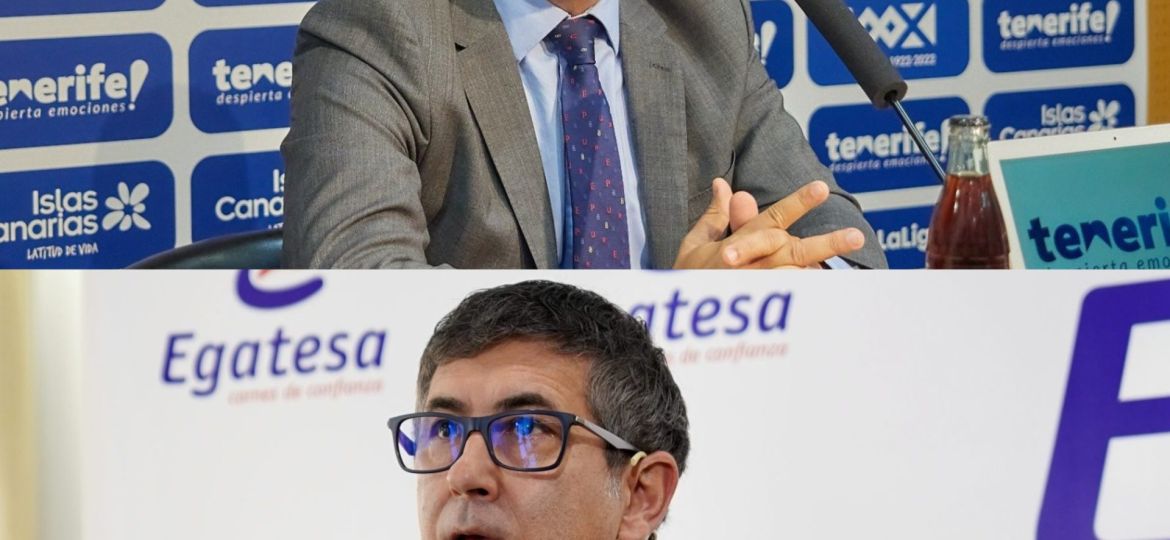 Juan Carlos Cordero (arriba) y Mauro Pérez (abajo)