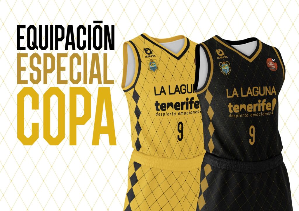 Modelo de la ropa para la Copa del Rey del CB Canarias (CB CANARIAS)