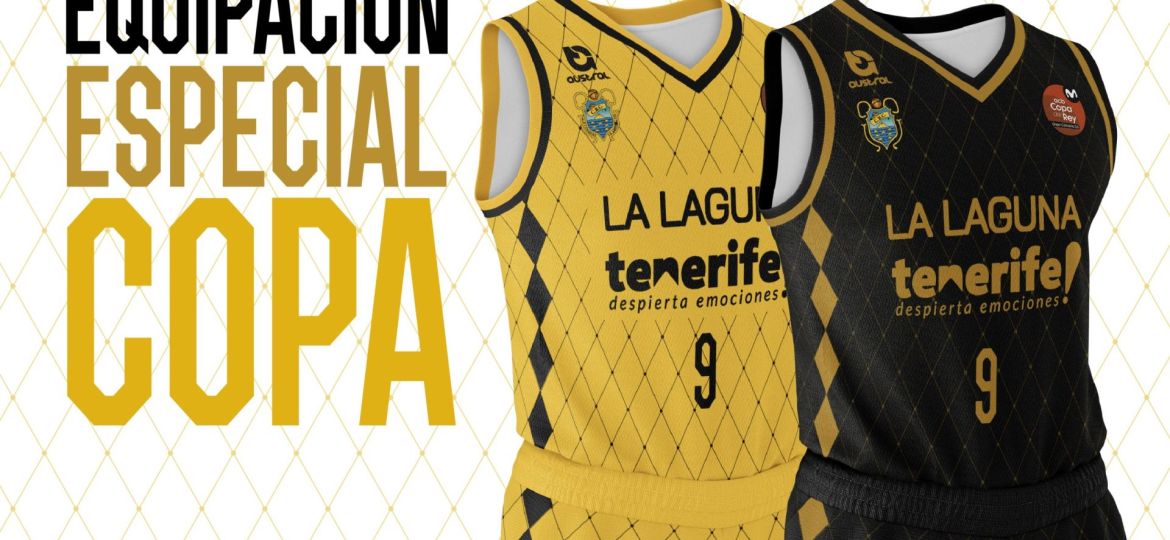 Modelo de la ropa para la Copa del Rey del CB Canarias (CB CANARIAS)