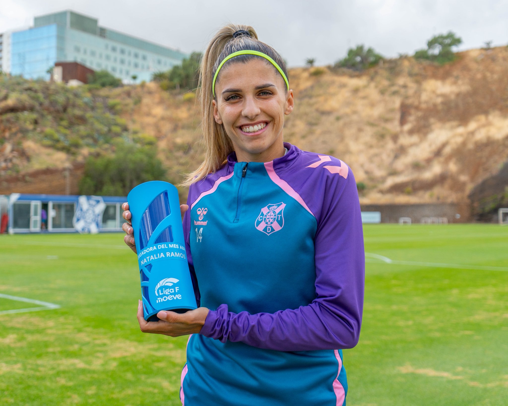 Natalia Ramos, jugadora del mes (CD TENERIFE FEMENINO).