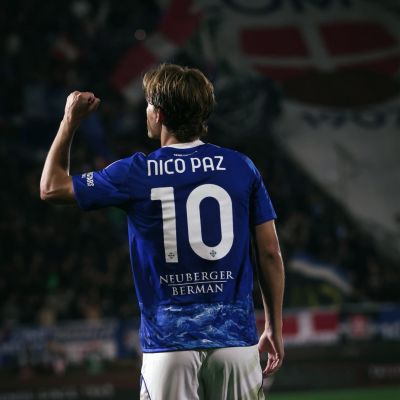 Nico Paz (@COMO_1907).