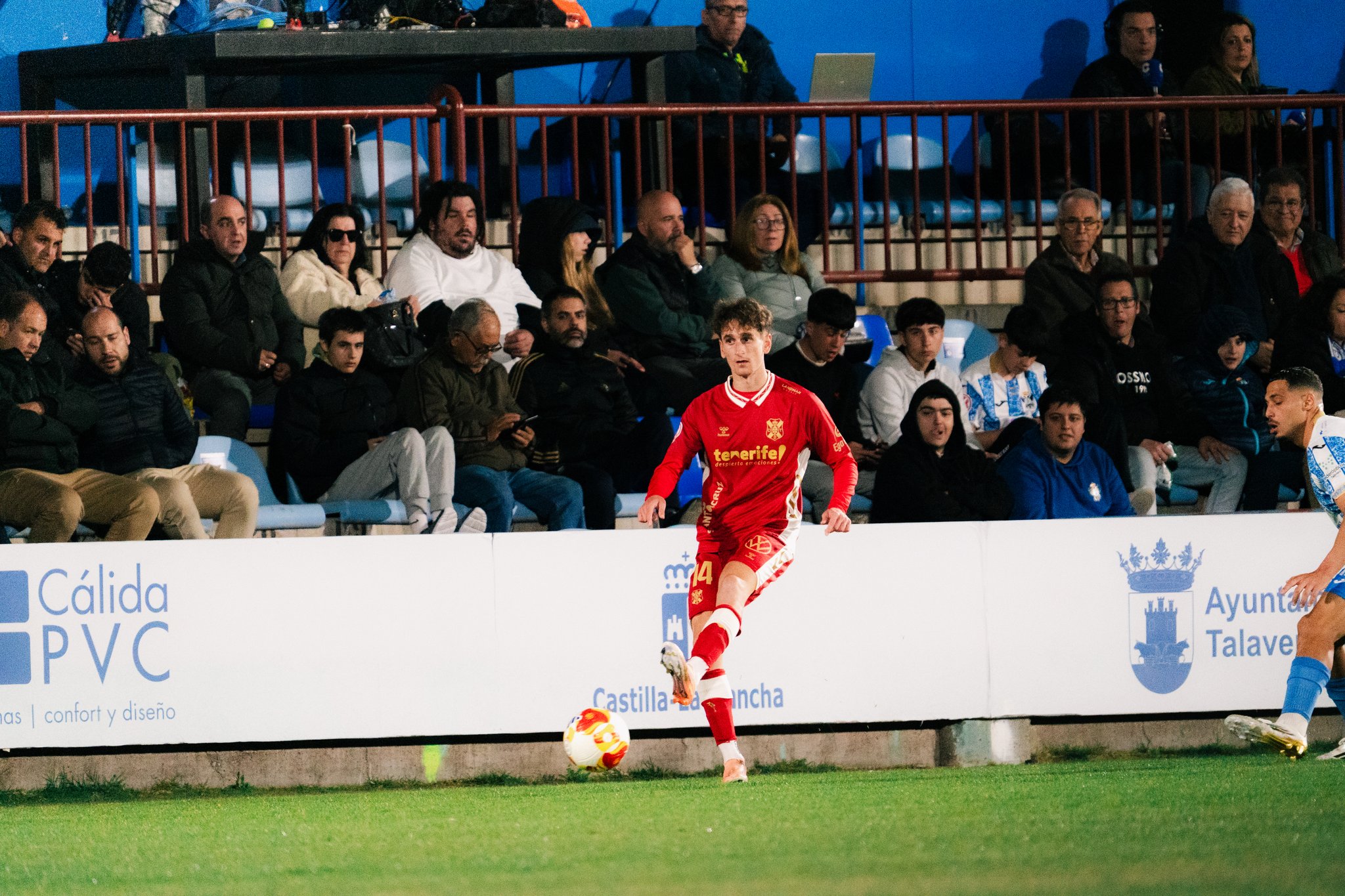 Noel López en el Talavera- Tenerife (CD TENERIFE)