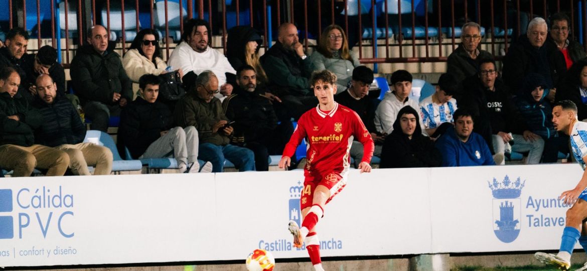 Noel López en el Talavera- Tenerife (CD TENERIFE)