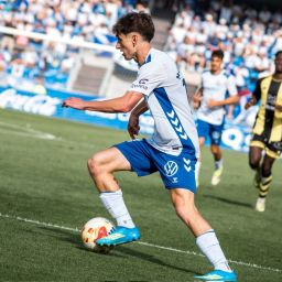 Noel López en el partido contra el Barakaldo (CD TENERIFE)