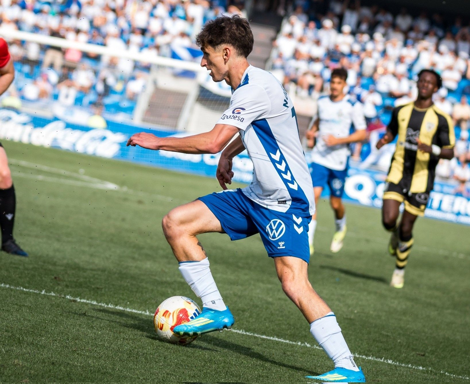 Noel López en el partido contra el Barakaldo (CD TENERIFE)