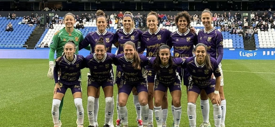 Once inicial de las blanquiazules en Riazor (CEDIDA)