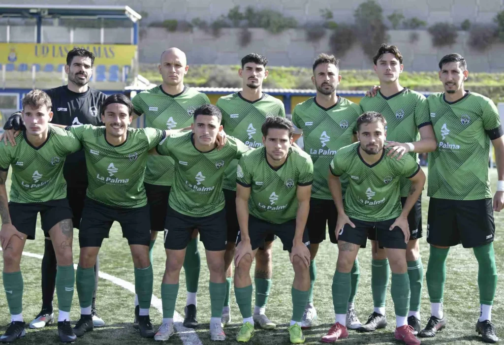 Once del conjunto palmero ante Las Palmas C (CD Atlético Paso)