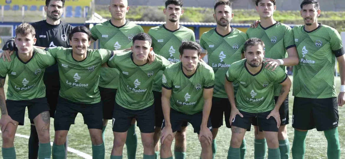 Once del conjunto palmero ante Las Palmas C (CD Atlético Paso)