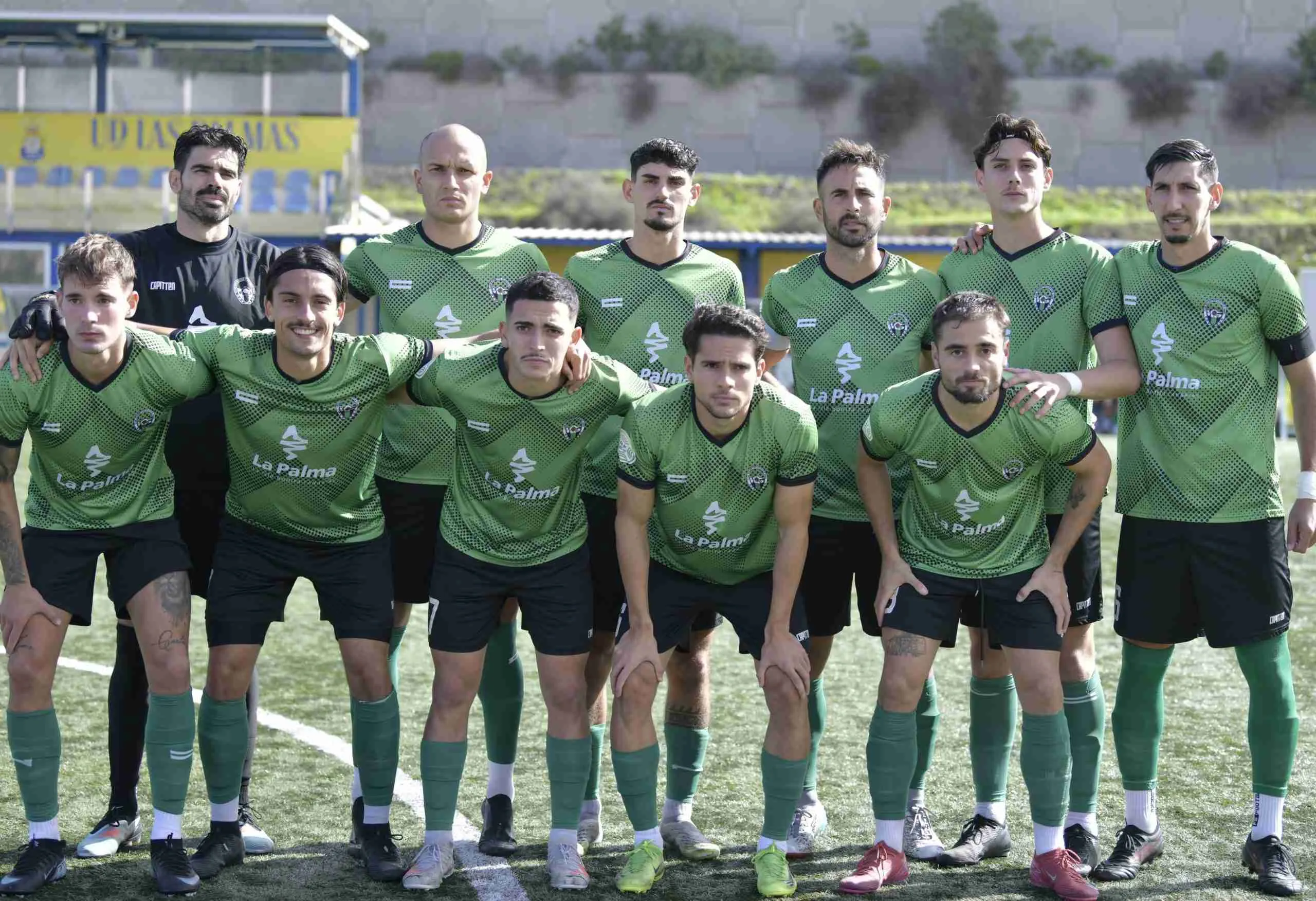 Once del conjunto palmero ante Las Palmas C (CD Atlético Paso)