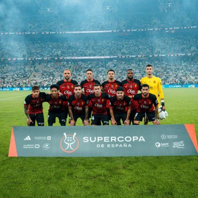 Once titular del Mallorca en la Supercopa de España