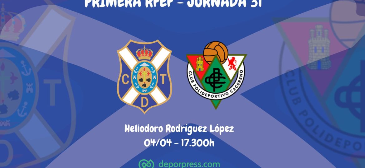 Previa del CD Tenerife- CP Cacereño (DEPORPRESS)