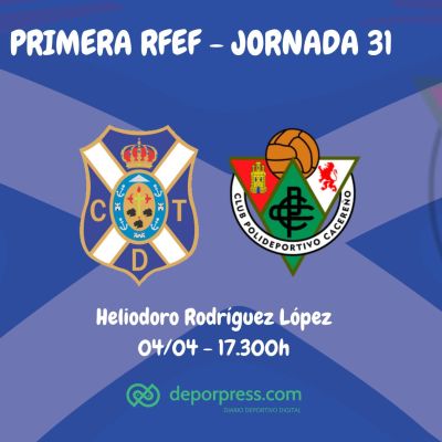Previa del CD Tenerife- CP Cacereño (DEPORPRESS)