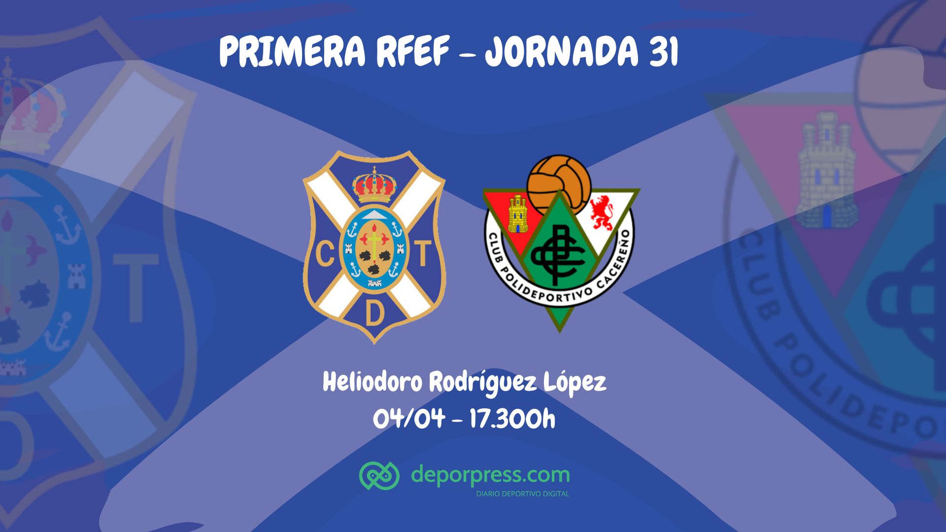 Previa del CD Tenerife- CP Cacereño (DEPORPRESS)