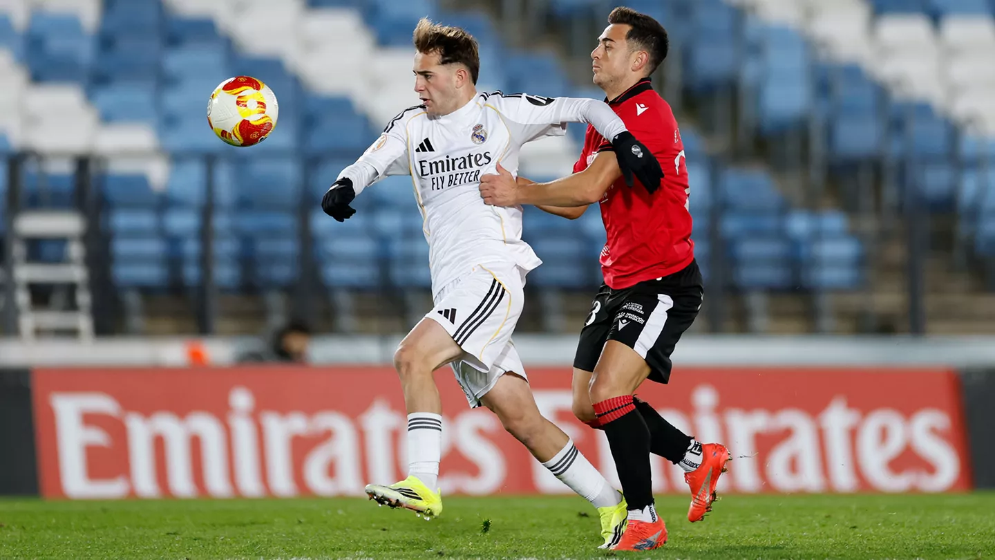 Partido entre el filial madridista y el Mérida (Real Madrid)