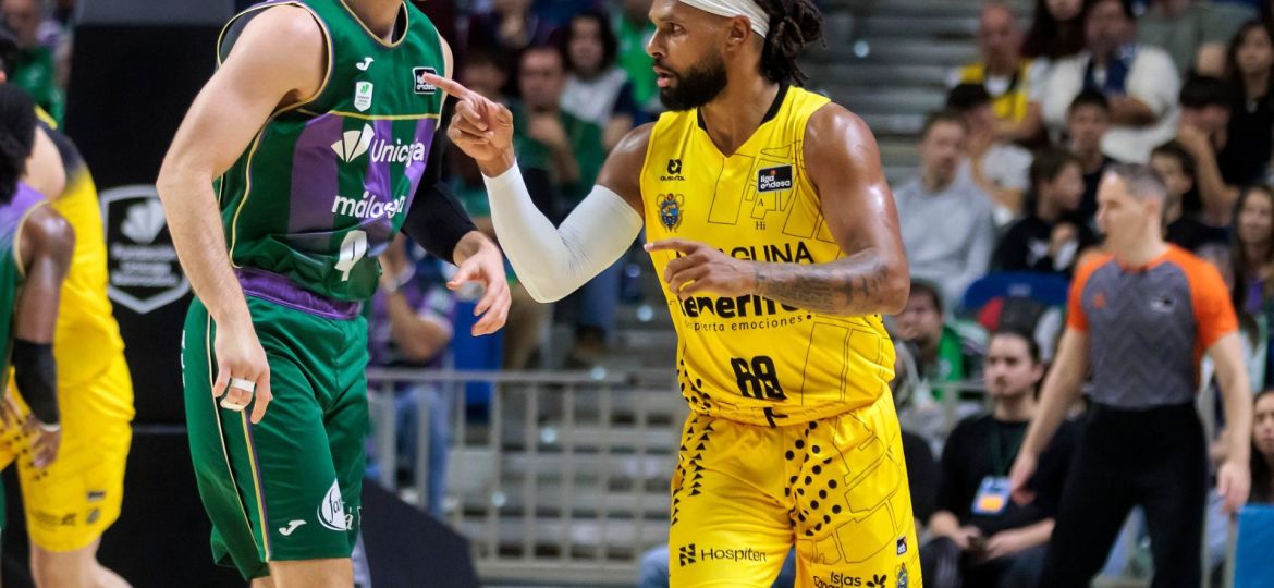 Patty Mills después de anotar una canasta (EMILIO COBOS ACB PHOTO)