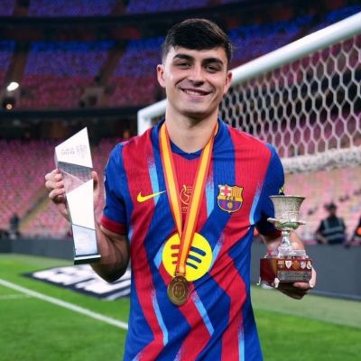 Pedri repite como ganador de la Supercopa de España (@Pedri)