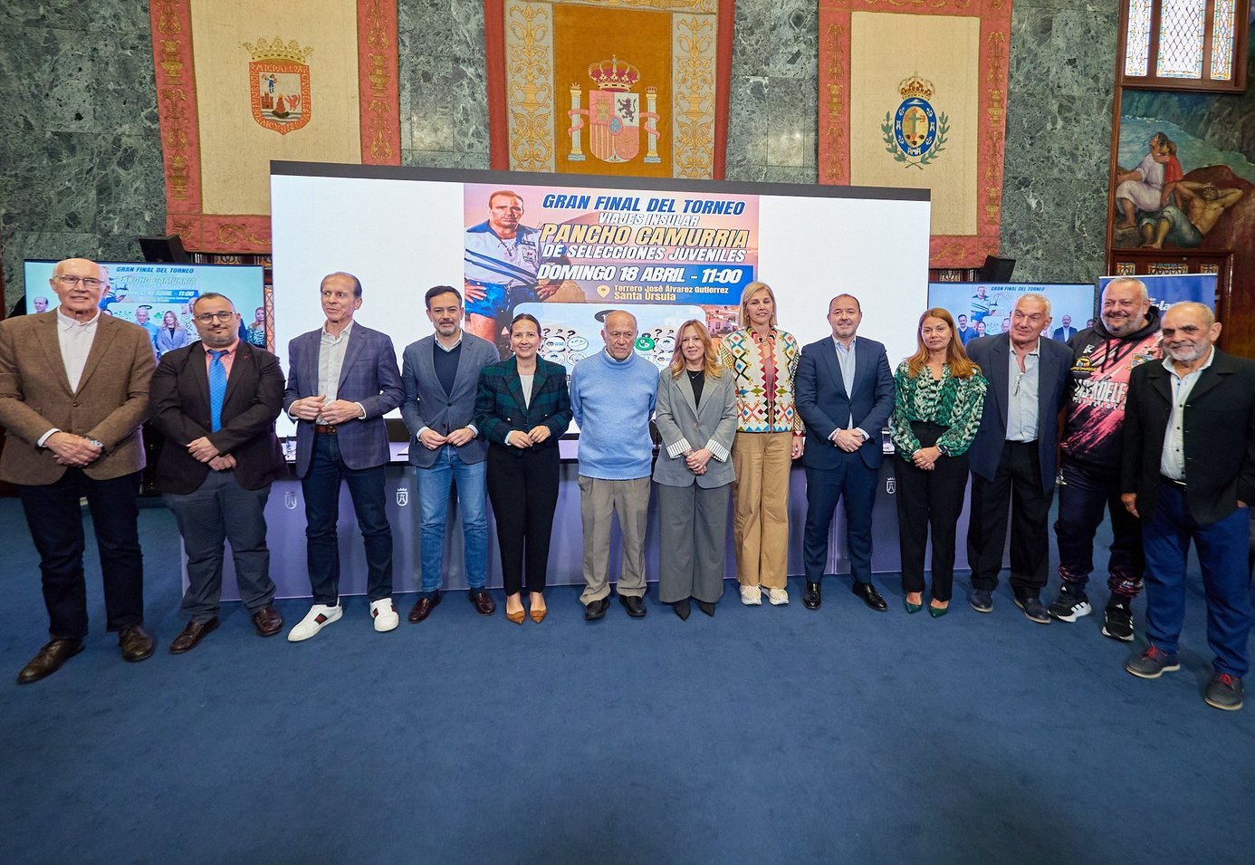 Presentación del torneo Pancho Camurria (CEDIDA).
