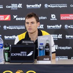 Tim Abromaitis en rueda de prensa (CEDIDA)