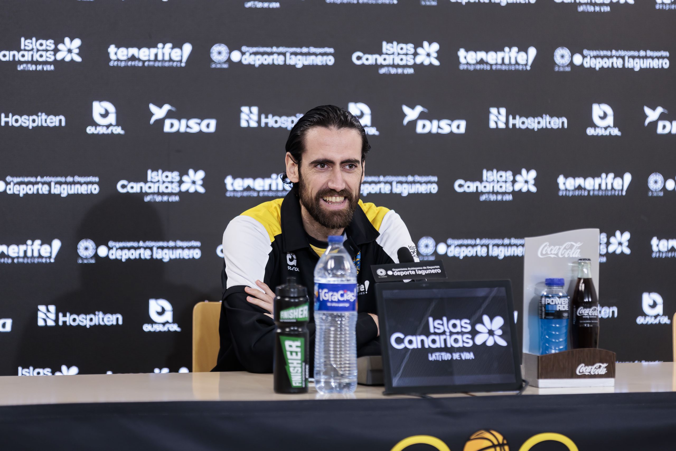 Joan Sastre en rueda de prensa (CB Canarias)
