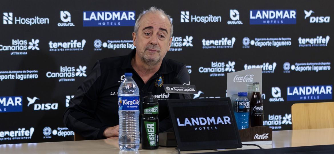 Txus Vidorreta en rueda de prensa (CEDIDA).