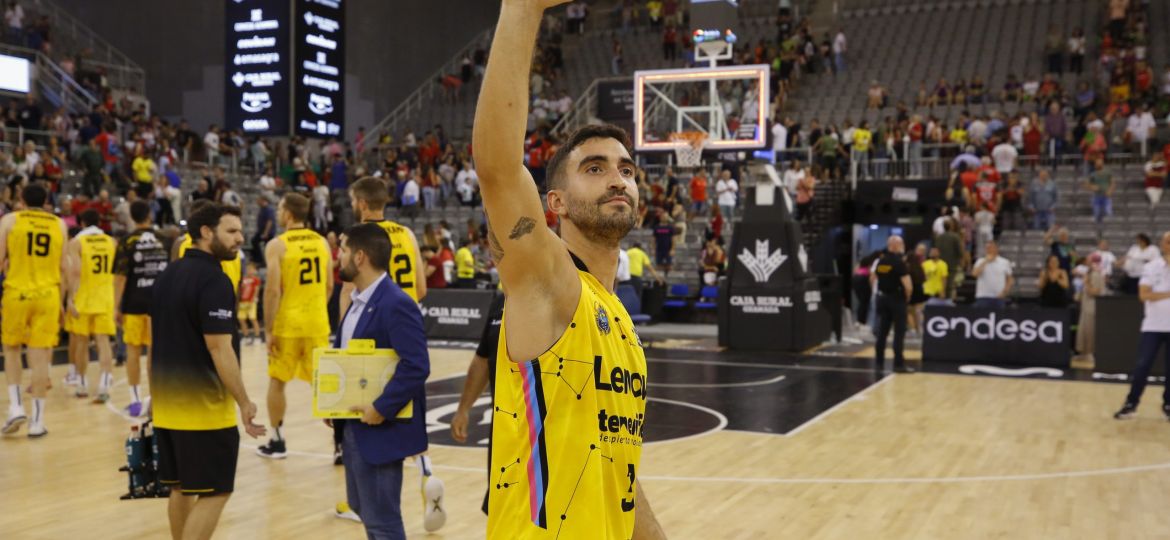 Jaime Fernández después del partido en Granada (ACB MEDIA)