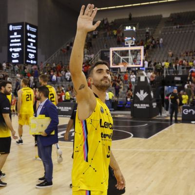 Jaime Fernández después del partido en Granada (ACB MEDIA)