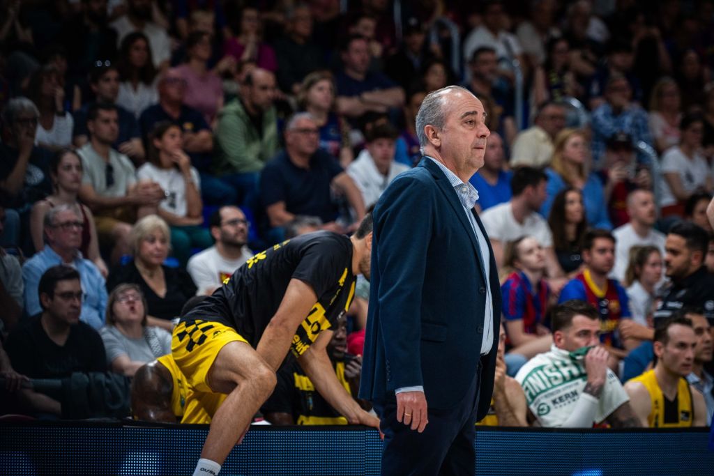 Txus Vidorreta en un partido (ACB Media)