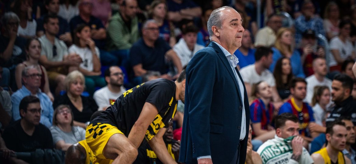 Txus Vidorreta en un partido (ACB Media)