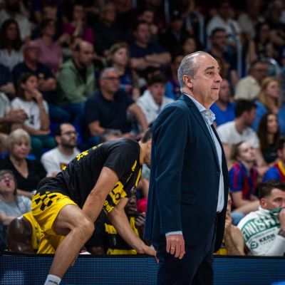 Txus Vidorreta en un partido (ACB Media)