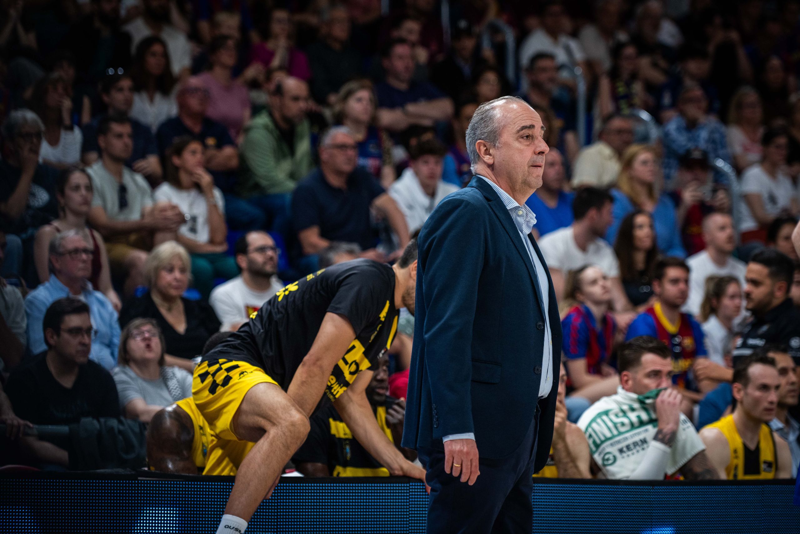 Txus Vidorreta en un partido (ACB Media)