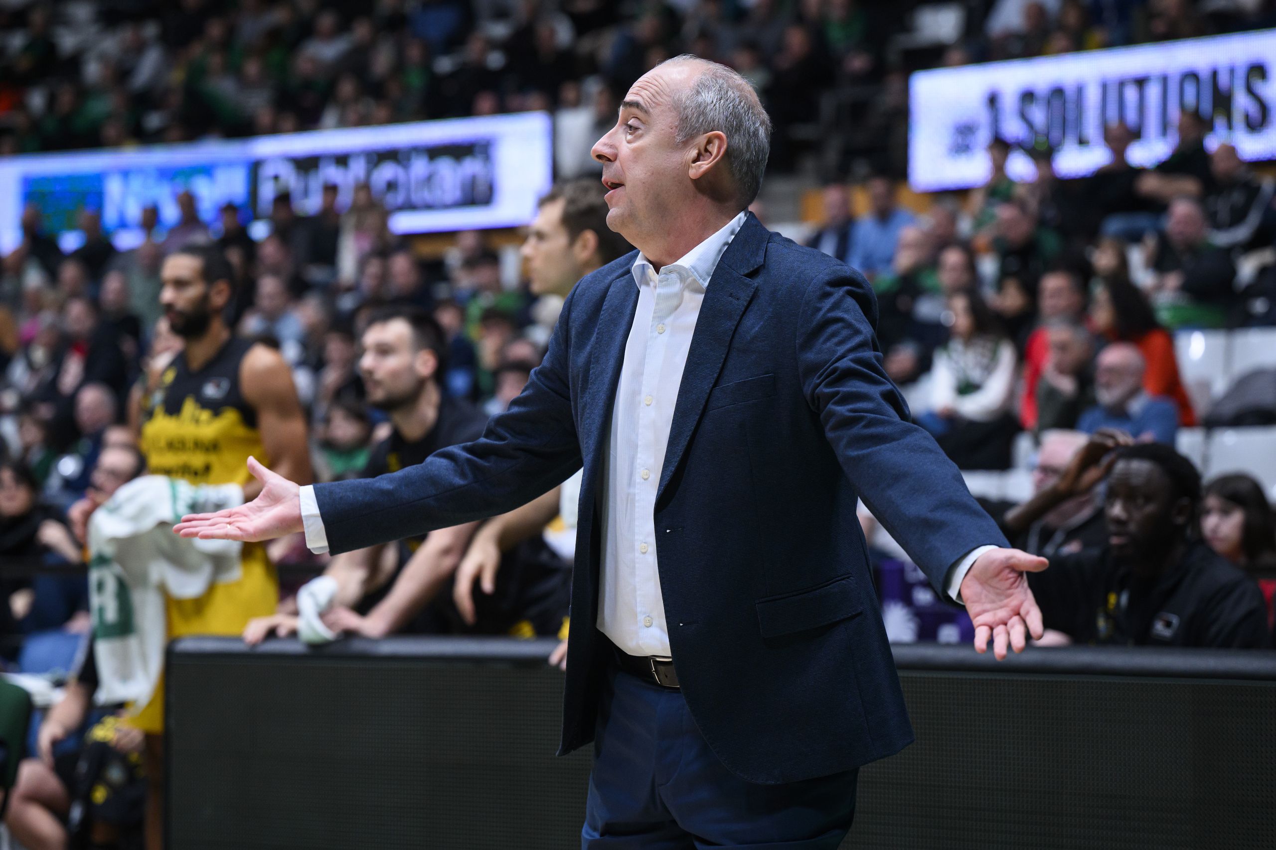 Txus Vidorreta durante un partido (ACB Media / David Grau)