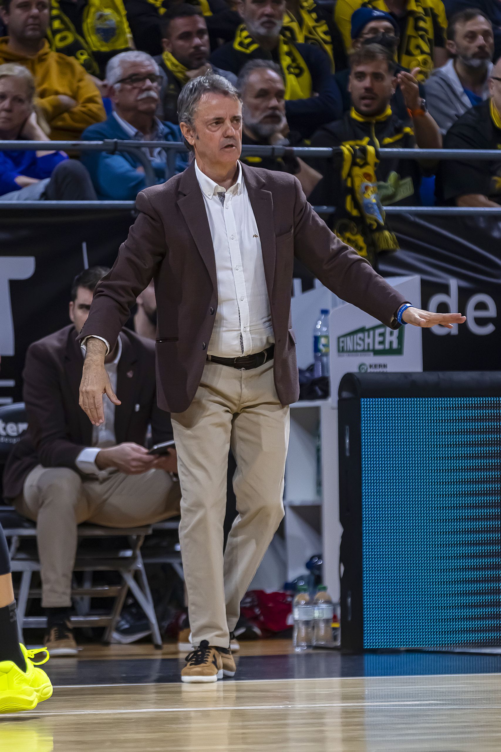 Porfirio Fisac en el Santiago Martín (ACB Media)