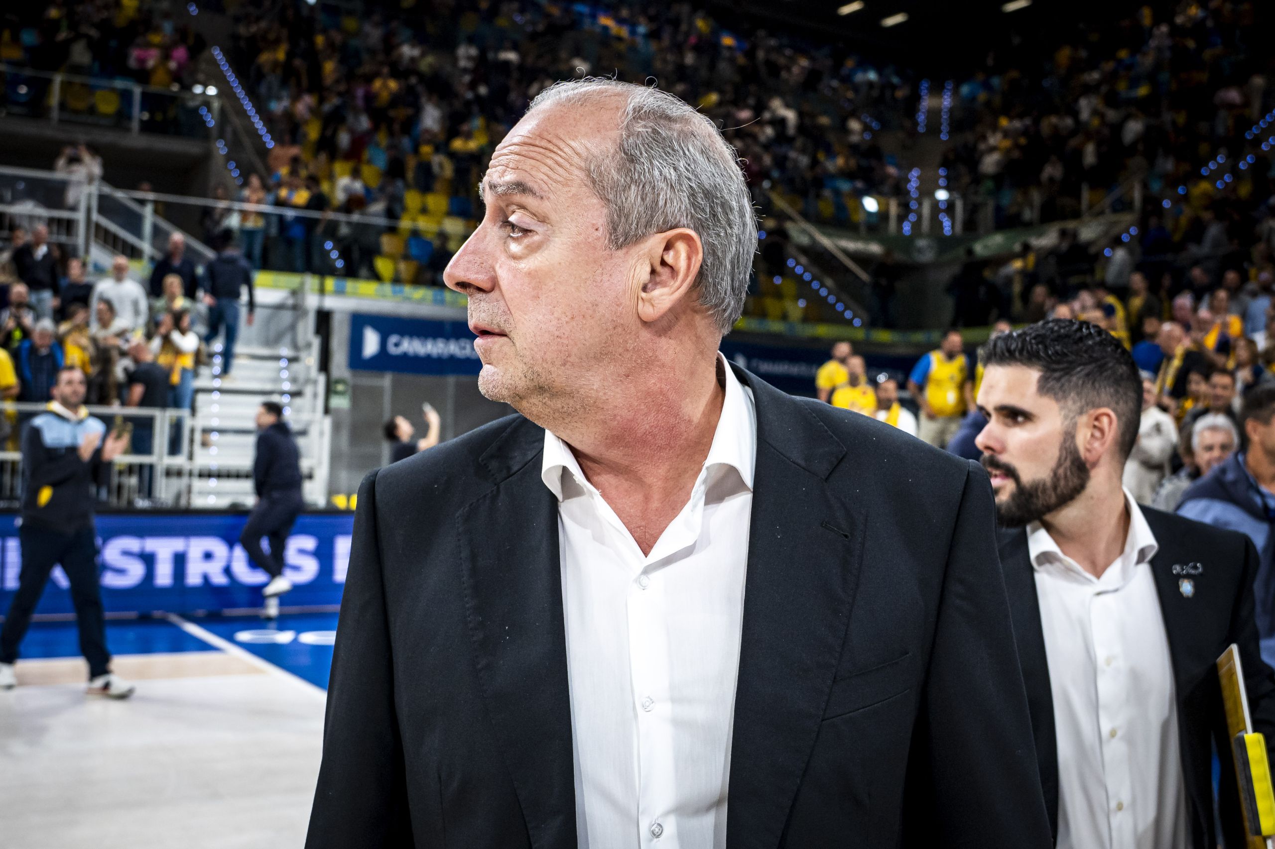 Vidorreta en el derbi (acb Photo - Miguel Henriquez)
