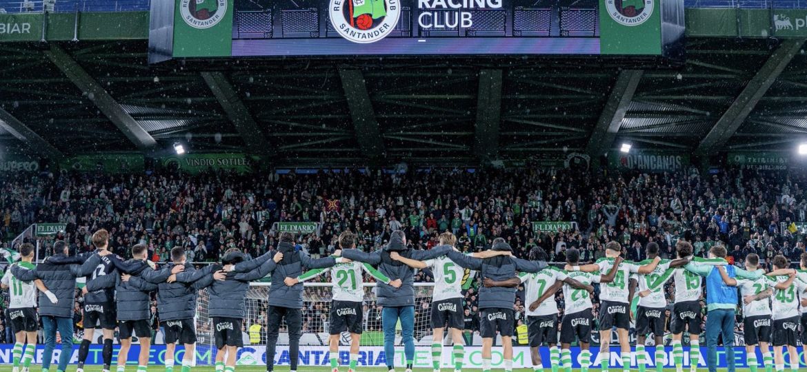 El Racing vuelve a ponerse líder (@REALRACINGCLUB).